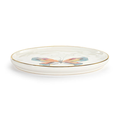 Multi Butterfly Ceramic Hanging Salad Plate