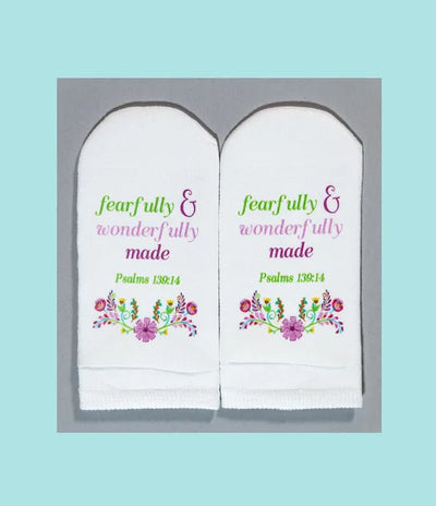 Women's Scripture No-Show Socks