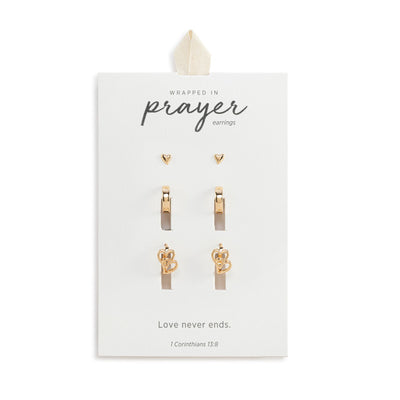 Wrapped in Prayer Earrings Set