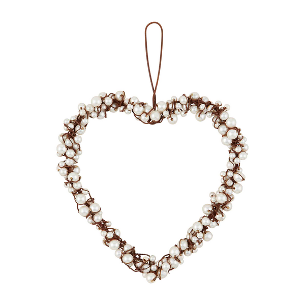 Pearl Wire Hearts (3 sizes)