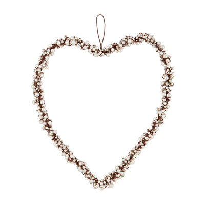 Pearl Wire Hearts (3 sizes)