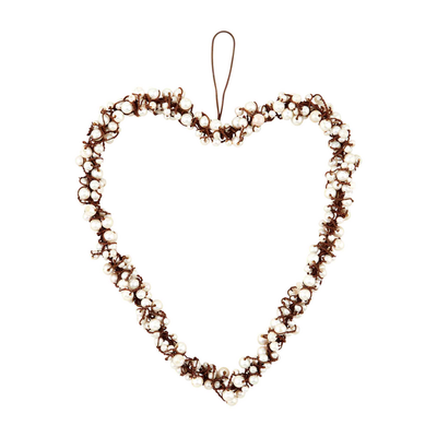 Pearl Wire Hearts (3 sizes)