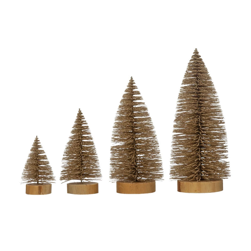 Holiday Bottle Brush Trees