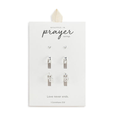 Wrapped in Prayer Earrings Set