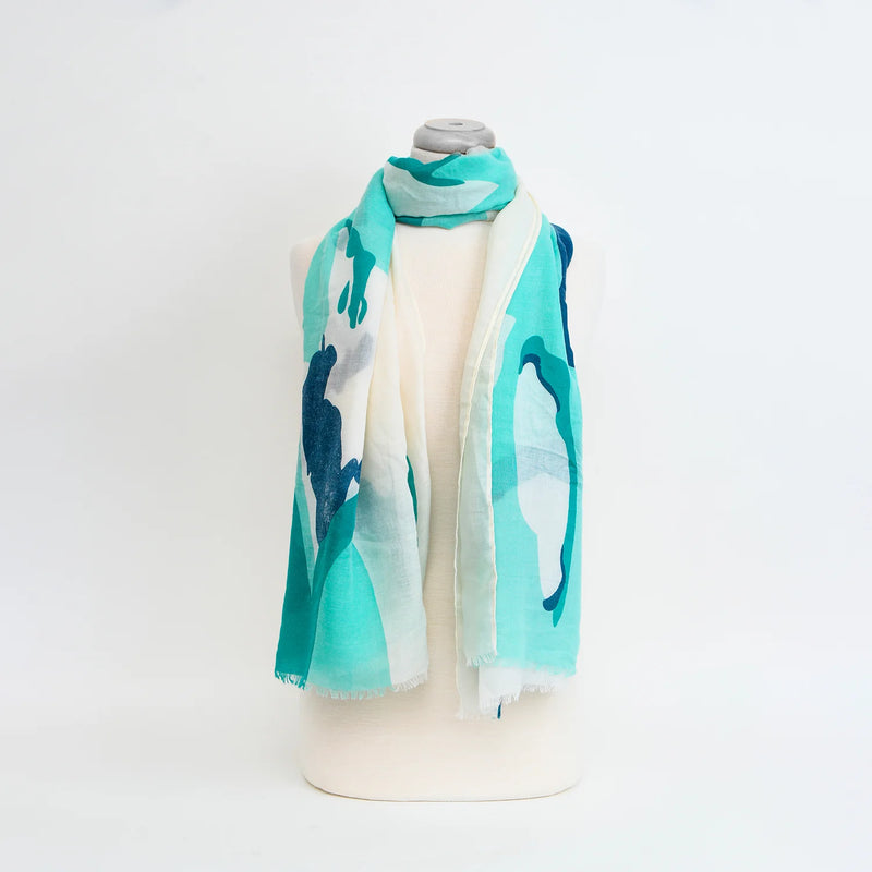 Abstract Printed Scarf