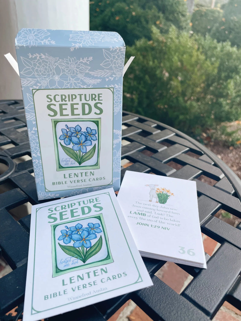 Scripture Seeds- Bible Verse Cards