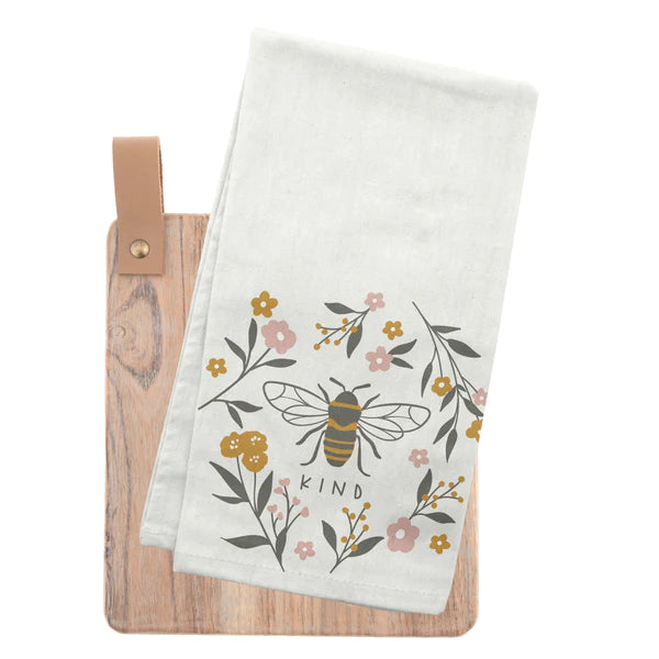 Cutting Board with Tea Towel