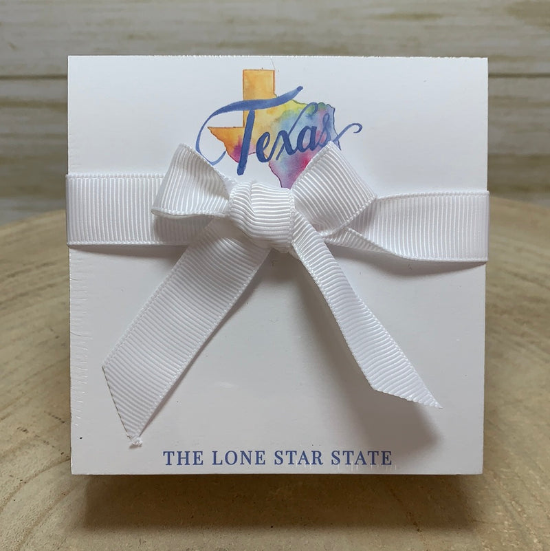 Mini Luxe Notepad - Texas Handpainted Icons