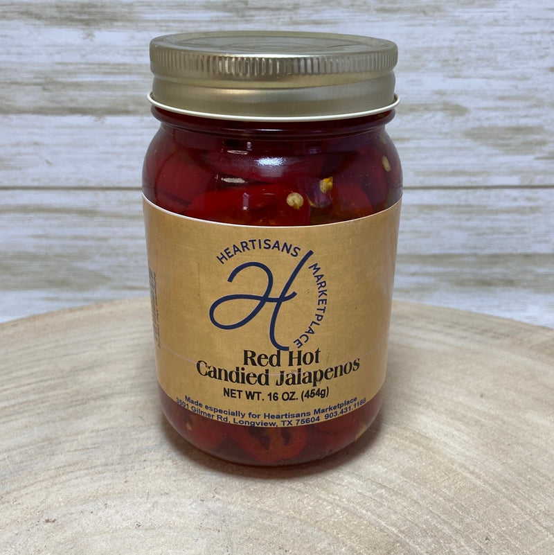 Red Hot Candied Jalapenos, 16 oz.