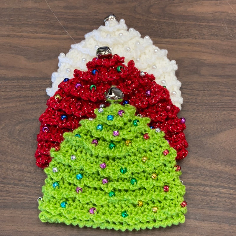 Crochet Hat w/Jingle Bells