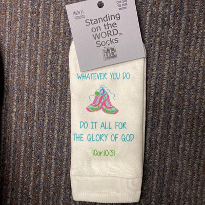 Women's Scripture No-Show Socks