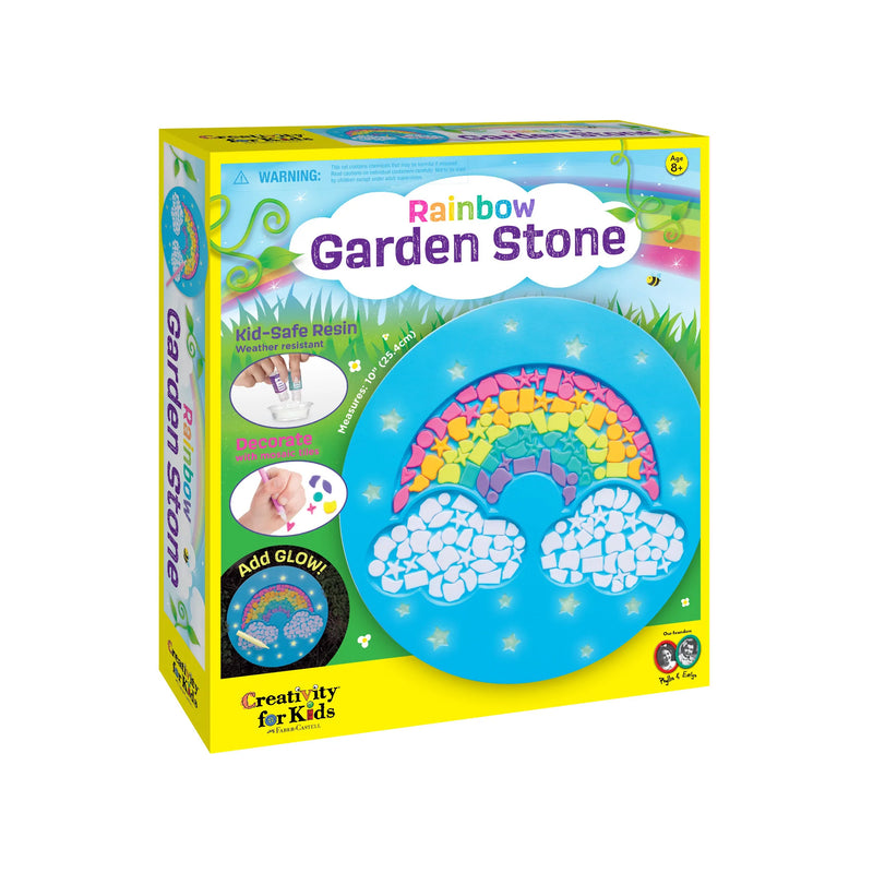 Rainbow Garden Stone