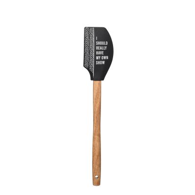 Spatula w/Wood Handle